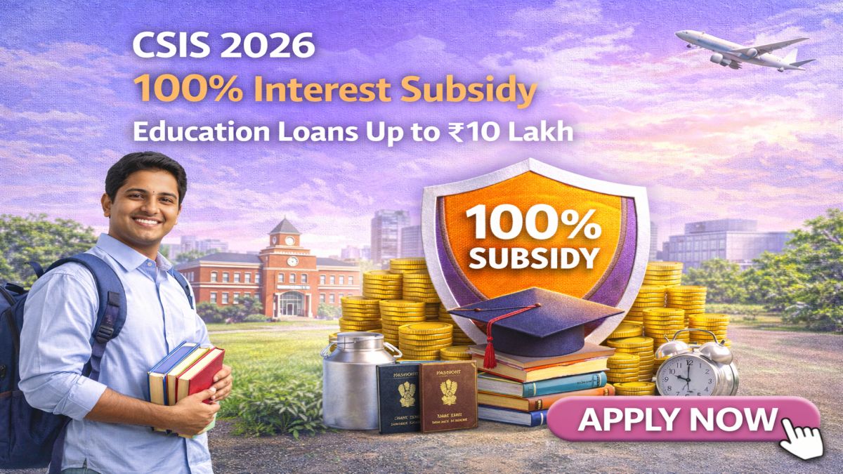 Central Sector Interest Subsidy Scheme CSIS 2026