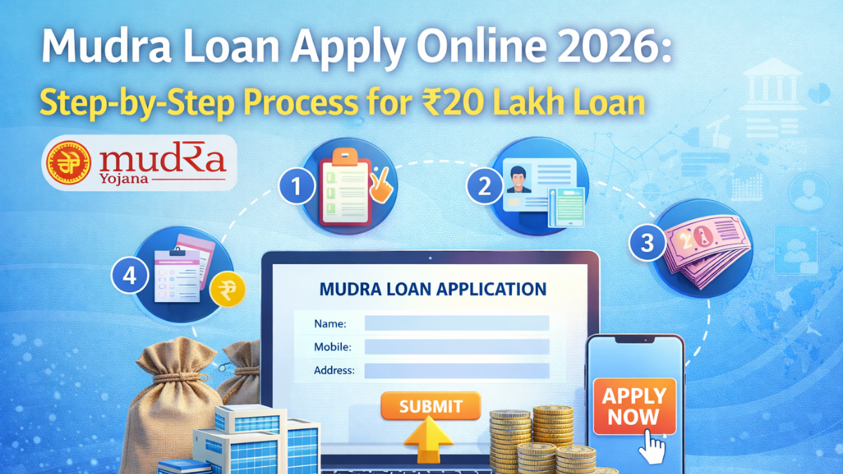 Mudra Loan Apply Online 2026: