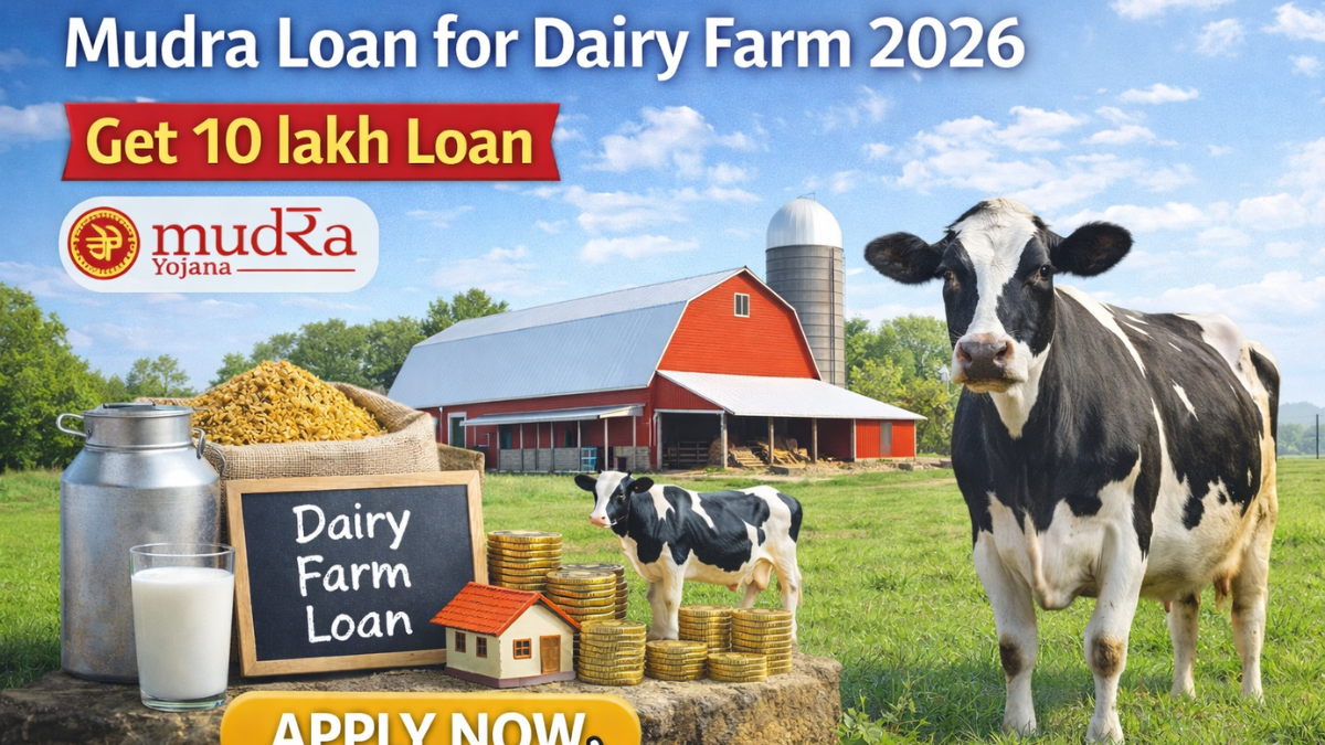 Mudra Loan for Dairy Farm 2026